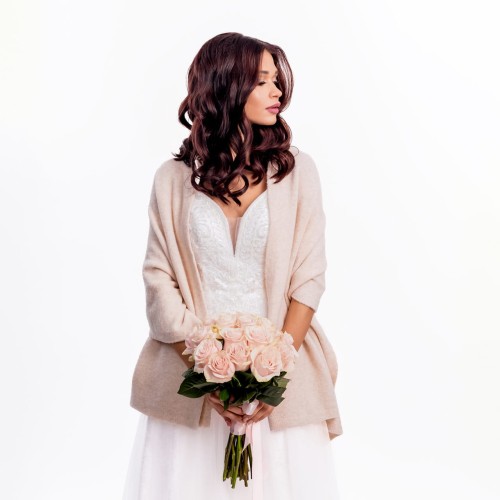 ślubny szal peach bridal stole.jpg