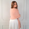 szal na ślub pudrowy róż bridal stole.jpg