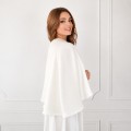 pelerynka okrycie bolerko ślubne na wesele białe_bridal stole.jpg